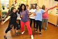 Zumba classes at Syke Methodist Church, one of a wide range of activities funded by RBH in 2015