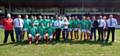 The Green Hornets line up with pride to support Springhill Hospice