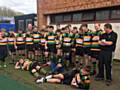 Littleborough RUFC junior boys and girls teams 