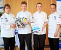 Nikki Hawkins, Matthew Bottomley, Thomas Basford and Ben Bartlett 