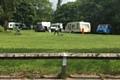 Travellers set up camp in Castleton