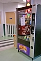 The vending machine in the children's waiting room of the A&E dept at the Royal Oldham Hospital