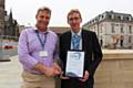 John Percival, the council’s project lead for the reopening the river project and Mark Robinson, Asst Director for Planning and Development at the council