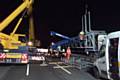 Two superspan gantries will be erected across the M62, between junction 19 at Heywood and junction 20 at Rochdale, at night on Thursday 2 and Friday 3 June