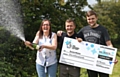 Susan Home celebrates £1million Lotto “dream” prize