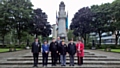 Battle of the Somme anniversary - two-minute silence at Rochdale Cenotaph