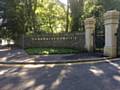 Sandy Lane entrance of Denehurst Cemetery