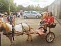 Shetland ponies and traps Littleborough Community Primary School Summer Fair 