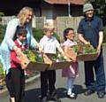 Year 3 children donated plants to Springhill Hospice