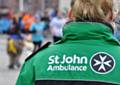 St John Ambulance volunteer