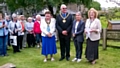 Cotton Famine Road plaque unveiling in 2016