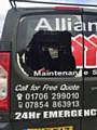 £3,000 of equipment stolen from van