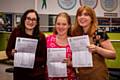 Cardinal Langley students with their GCSE results