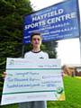 Lucas Culshaw raised £2,470 for Springhill Hospice