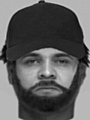 E-fit of a man after arson attack at Amici Lounge