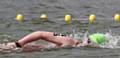 12 year old swimmer Beth Hartwell from Norden, 20th in Britain for open water swimming