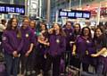 Girlguides flew to Amsterdam and Copenhagen for an event called Adventures in Copenhagen