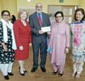 The Pakeeza Woman’s Group with the former Mayor, Councillor Surinder Biant and Cecil Biant 