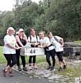 Carolyn Corbett, Helena Lord, Sarah Chipchase, Bev Chipchase and Joanne Castree