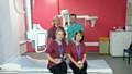 Helen Hayley, Wayne Varley, Carly Medlen and Tina Brophy from the Radiology team at Rochdale Infirmary