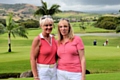 Lisa Duffy and Michelle Black in Mauritius