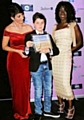 Sandro Ballesteros with Anna Kennedy and Heather Small