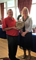 Alan Ormerod with the Garden News Shield.
