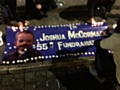 Candlelit vigil held for Josh McCormack