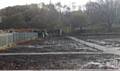 Kellett Street allotments after the completion of Phase 1 - 11 plots and path