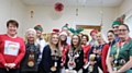 RBH carol singers brought cheer to the residents of Independent Living Schemes