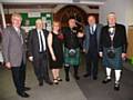 Donald Owen, John Paterson, Sheila Moore, Trevor Armistead (piper), Peter Shrigley, Ray Milligan