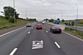 The M62 (pictured) is the only east-west motorway spanning the north of England