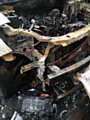 Jody Margerison-Buckley's Nissan Qashqai destroyed by fire