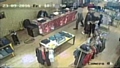 Still from the CCTV of the robbery