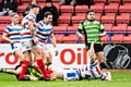 Rochdale Hornets versus Halifax at the Crown Oil Arena in February