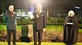 Rededication of the Rochdale Holocaust Memorial Stone with Henry West MBE, Mayor Ray Dutton and Reverend Susan Banks