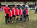 Heybrook Primary School Football team champions of Rochdale