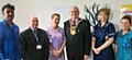 Mayor Ray Dutton at the ‘Digni-Tea’ awareness day at the Wolstenholme Unit