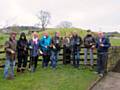 Rooley Moor Neighbourhood Forum plant crocuses to support Rotary’s latest campaign, Purple4Polio