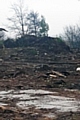 Demolition rubble on the former High Birch site