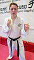 Black Belt achiever Cameron Morgan