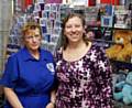 Beverley Heyworth and Elaine Hopkins of Blue Rose Gifts and Balloons