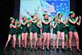 Boogie Woogie Bugle Boy routine: Jasmine Clayton, Sophie Barnes along with second from right Bridie Johnson
