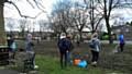 Wildflower seeds being planted at Hopwood Park