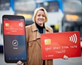 Stagecoach MD Elisabeth Tasker at the launch of a contactless payment system for its Manchester fleet