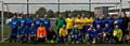 Walking football teams, Rochdale team is in dark blue