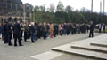 Two-minute silence for PC Keith Palmer at Rochdale Cenotaph