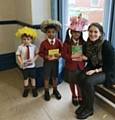 Easter bonnet parade winners: Lucas Ogden, Yusuf Rizwan, Maria Hussein