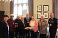 The Mayor and Mayoress of Rochdale, with veterans and members of the Armed Forces family at the Veterans' Breakfast