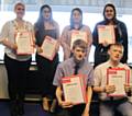 Some of the local young people who have previously celebrated the completion of Groundwork Prince’s Trust 13-week programme